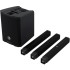 Mackie SRM-Flex Portable Column PA System with Carry Bag & Cover Kit (650w RMS)