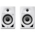 Pioneer DJ DM-50D-W White, 5'' Active Monitors for DJ'ing or Production