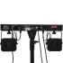 QTX Stereo Twin Par Bar Lighting System With Carry Bags, Remote & Footswitch