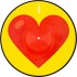 Serato Emoji Series Control Vinyl 'Heart/Donut' Pair