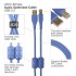 UDG USB-A to USB-B Straight Cable, Light Blue 3 Metre