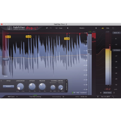 FabFilter Pro L2 Limiter, Software Download (30% Off Sale, Ends 1st May)