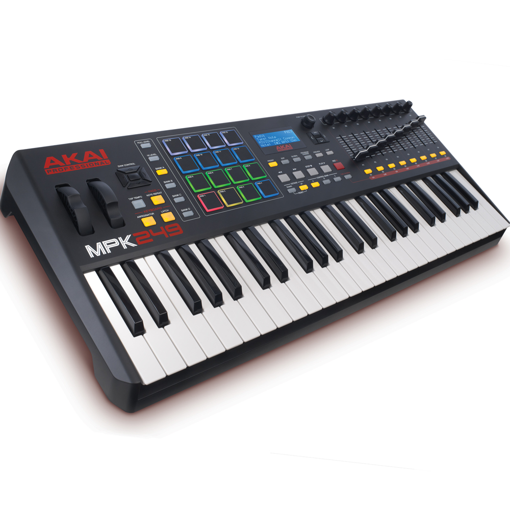AKAI MPK249 USB/MIDI Pad & Keyboard Controller The Disc DJ Store