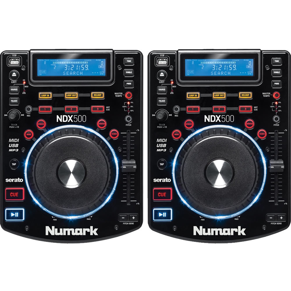 Numark NDX500 Multimedia Player (Pair) The Disc DJ Store