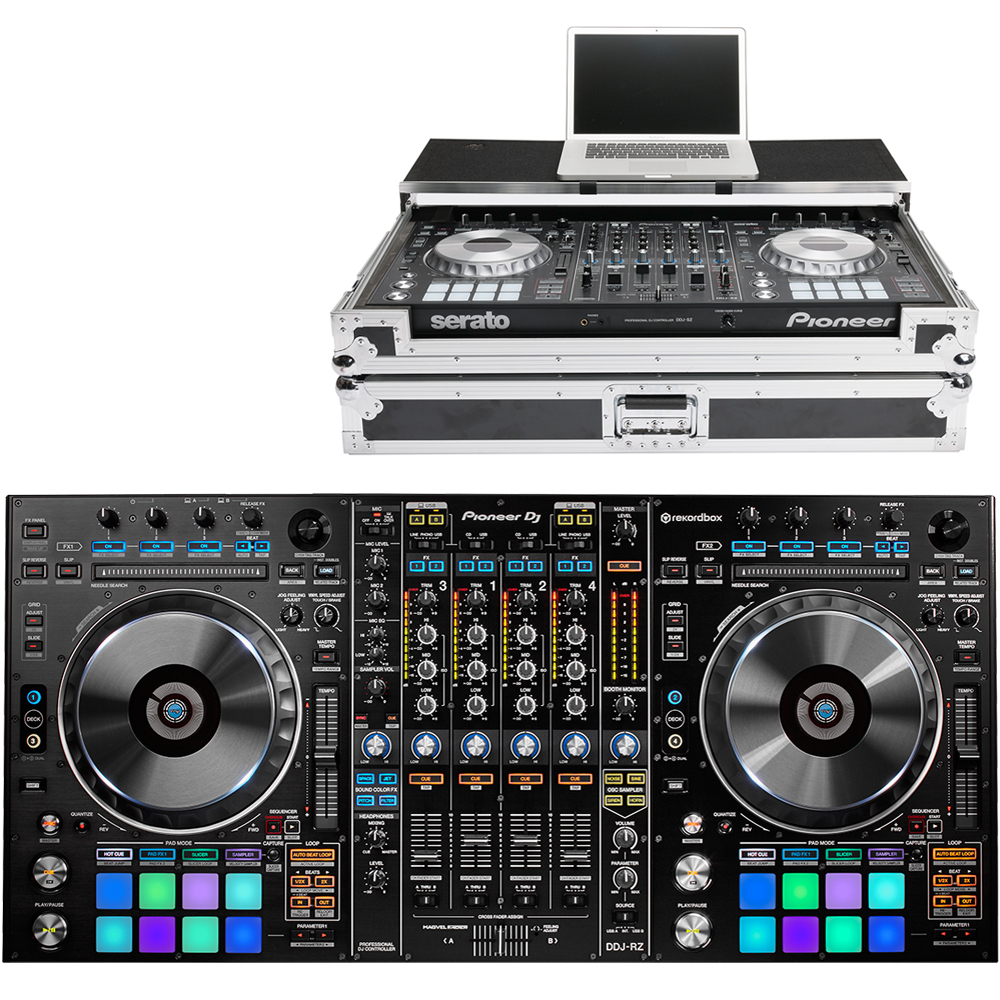 Pioneer DDJRZ Rekordbox DJ Controller + Magma Flight Case The Disc