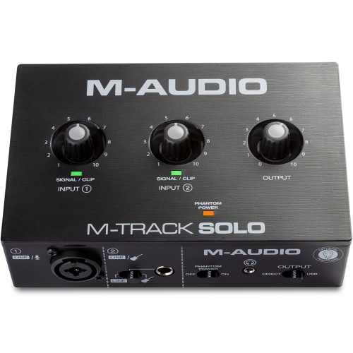 M-Audio M-Track Solo, 2-Channel USB Audio Interface