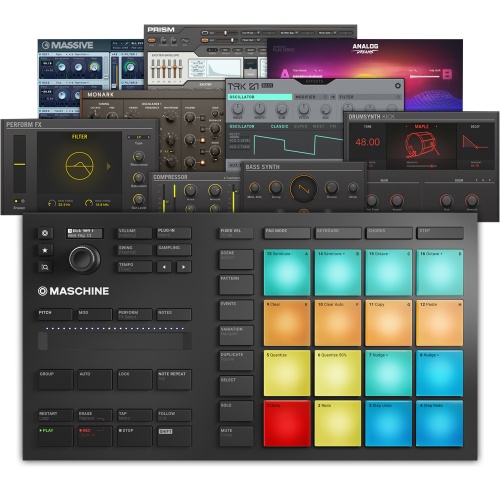 Native Instruments Maschine Mikro MK3 (Inc. 3 FREE Expansions Until April 30th)