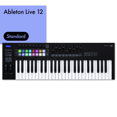 Novation Launchkey 49 MK3, MIDI Keyboard + Ableton Live 12 Standard Bundle Deal