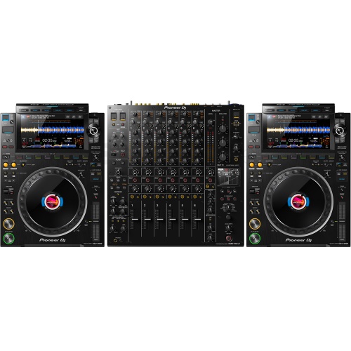Pioneer DJ CDJ-3000 Players (Pair) + DJM-V10-LF Mixer Bundle Deal