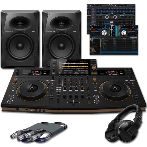 Pioneer DJ Opus Quad, VM-80 Speakers + HDJ-X10 Headphones Bundle Deal