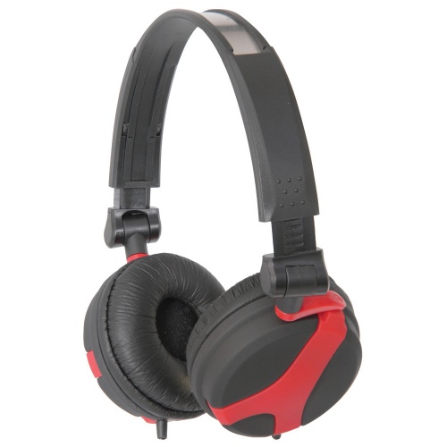 av:link QX40-Red Stereo Headphones