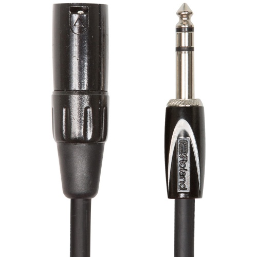 Roland BLACK SERIES 1/4'' TRS - XLRm Cable (3mtr)