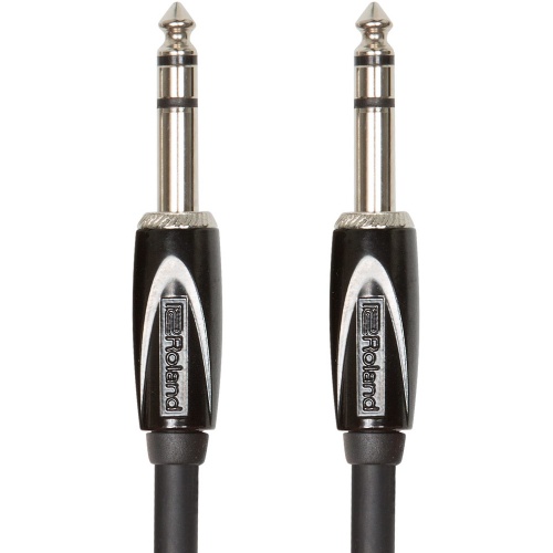 Roland BLACK SERIES 1/4'' TRS/TRS Balanced Cable (1.5mtr)
