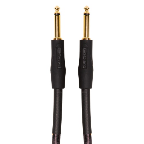 Roland GOLD SERIES Straight/Straight Jack-Jack Unbalanced Instrument Cable (3mtr)