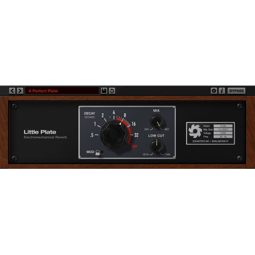 Soundtoys Little Plate, Electromechanical Reverb Effects Plugin Download (Sale End 3rd May)