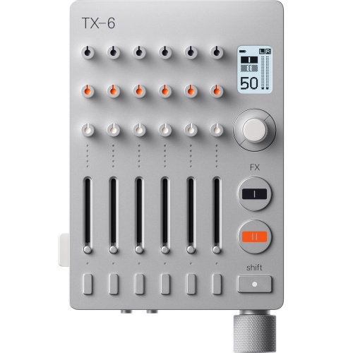 Teenage Engineering TX-6, 6 Channel Stereo Mixer with Built-in EQ, Filters, Compressor & More