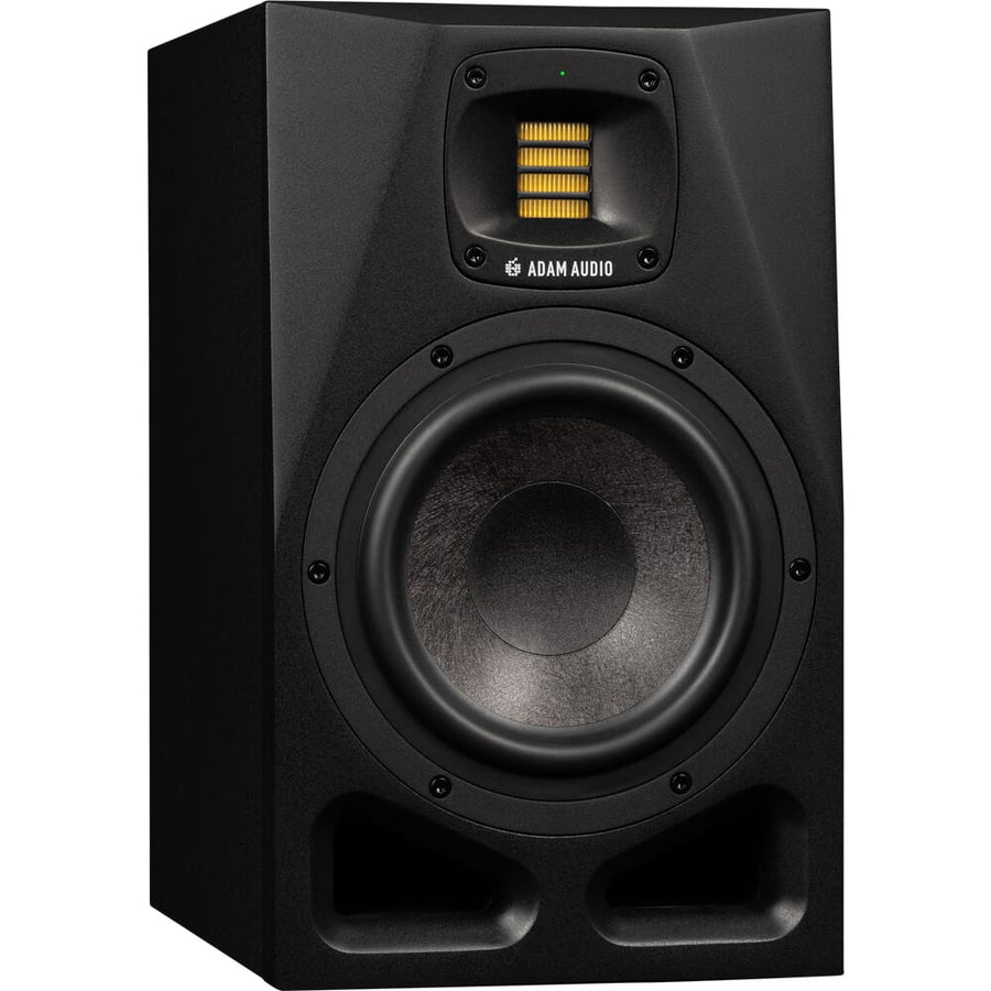 Adam Audio A7V Active Studio Monitors + Stands + Leads Bundle
