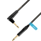 Adam Hall FLIPJACK® Instrument Cable, Straight and Angled Jack (Length of Your Choice)