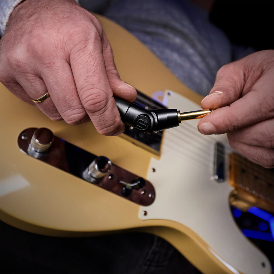 Adam Hall FLIPJACK® Instrument Cable, Straight and Angled Jack (Length of Your Choice)