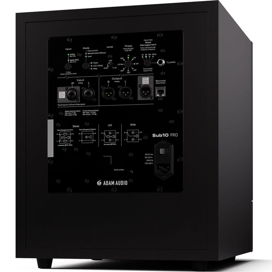 Adam Audio Sub 10 Pro, 10