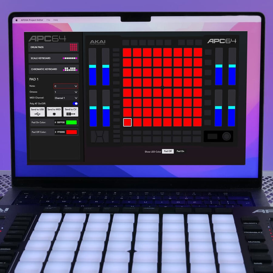 Akai Professional APC64, MIDI Controller for Ableton Live