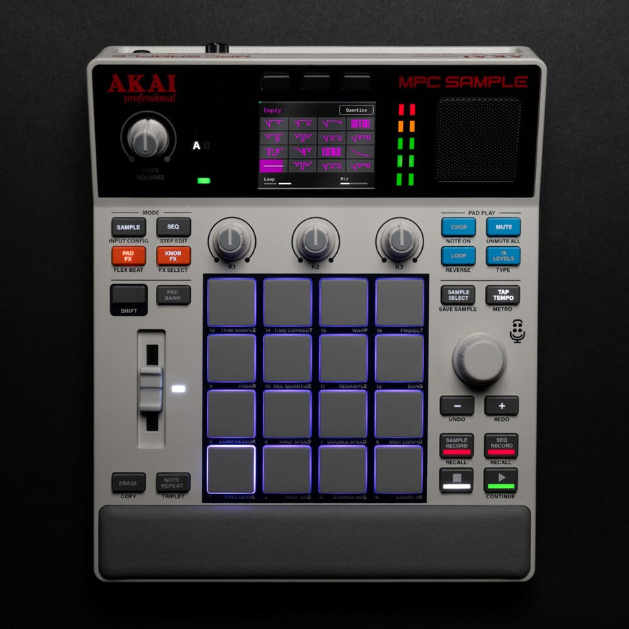 Akai MPC Sample, Battery-Powered Standalone Sequencer, Sampler & Effects Processor