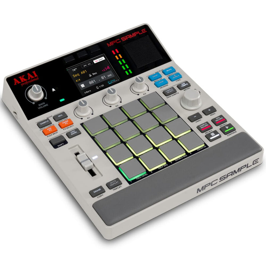 Akai MPC Sample, Battery-Powered Standalone Sequencer, Sampler & Effects Processor