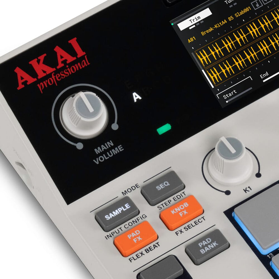 Akai MPC Sample, Battery-Powered Standalone Sequencer, Sampler & Effects Processor