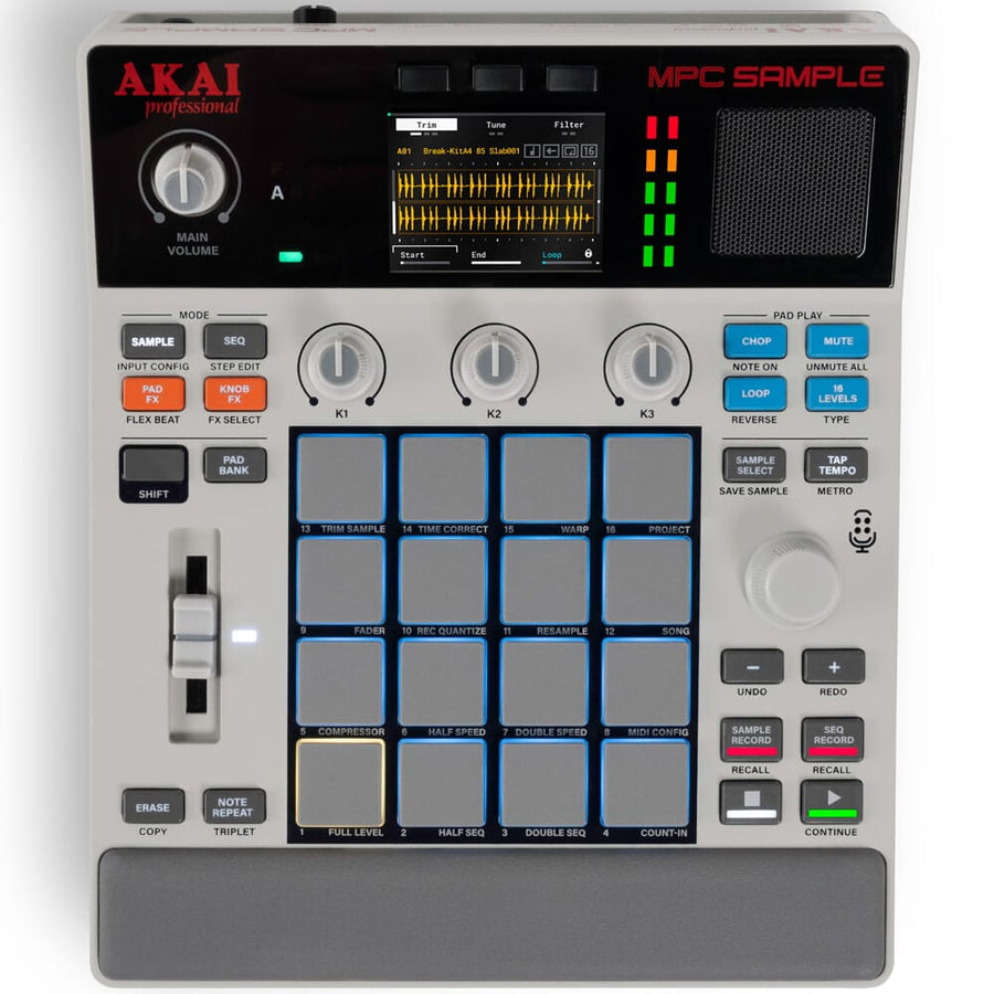Akai MPC Sample, Battery-Powered Standalone Sequencer, Sampler & Effects Processor
