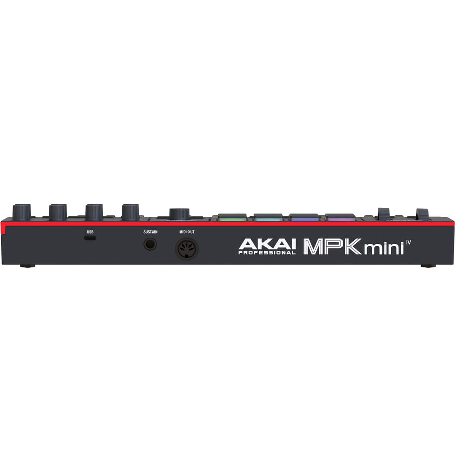 Akai Professional MPK Mini MK4, MIDI Controller Keyboard, Black