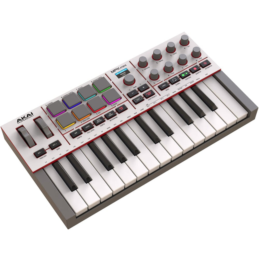 Akai Professional MPK Mini MK4, MIDI Controller Keyboard, Grey