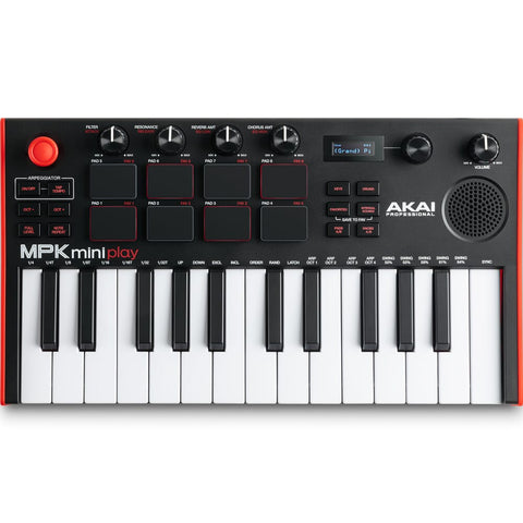 Akai Professional MPK Mini Play MK3 Standalone Keyboard & USB Controller + Komplete Select