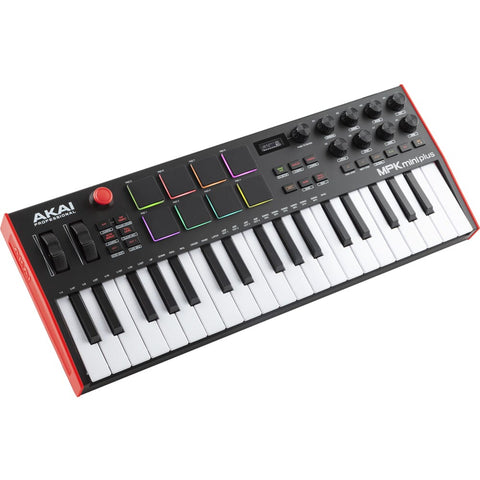 Akai Professional MPK Mini Plus, MIDI Controller Keyboard + Komplete Select