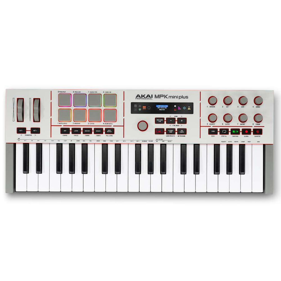 Akai Professional MPK Mini Plus MK2, MIDI Controller Keyboard + Komplete Select