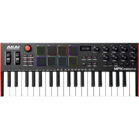 Akai Professional MPK Mini Plus, MIDI Controller Keyboard + Komplete Select