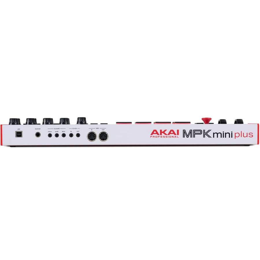 Akai Professional MPK Mini Plus White, MIDI Controller Keyboard + Komplete Select