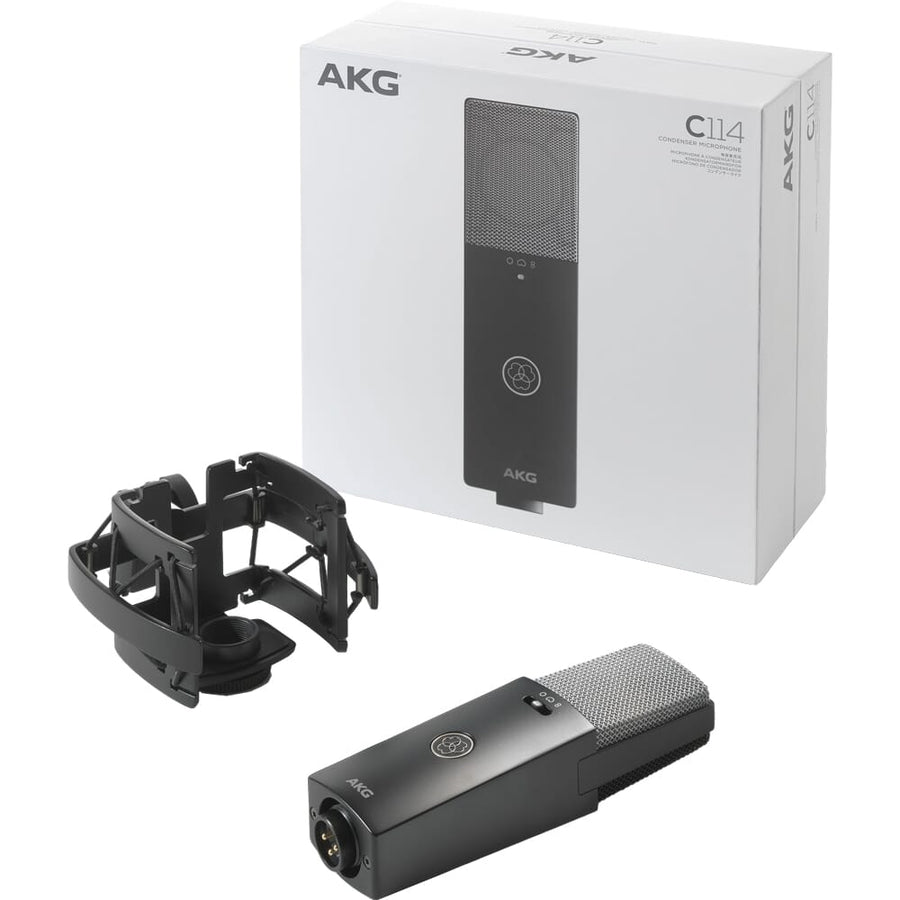 AKG C114 Large Diaphragm Multi-Pattern Condenser Microphone