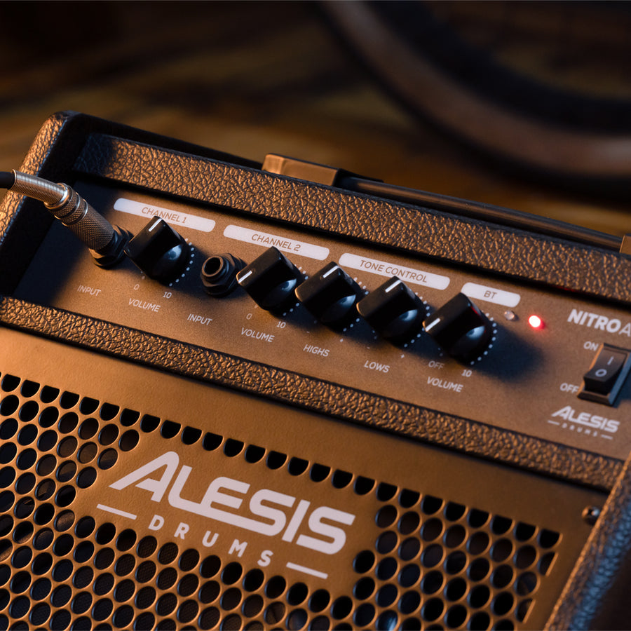 Alesis Nitro Amp Pro, 8” Compact Floor Monitor for Electronic Drums