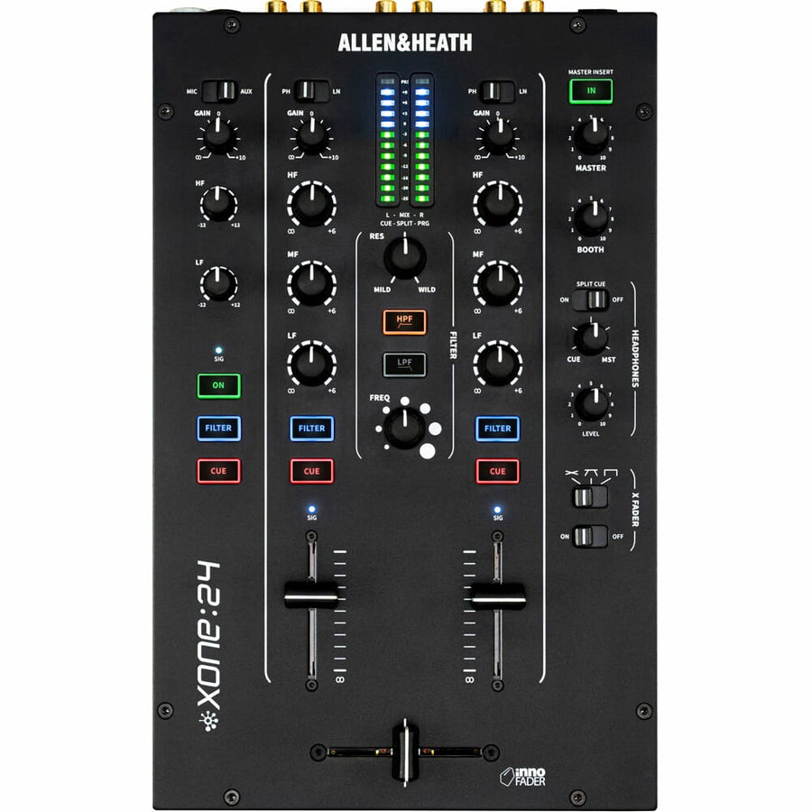 Technics SL-1210 MK7 Turntable Bundle with Allen & Heath Xone 24 Mixer