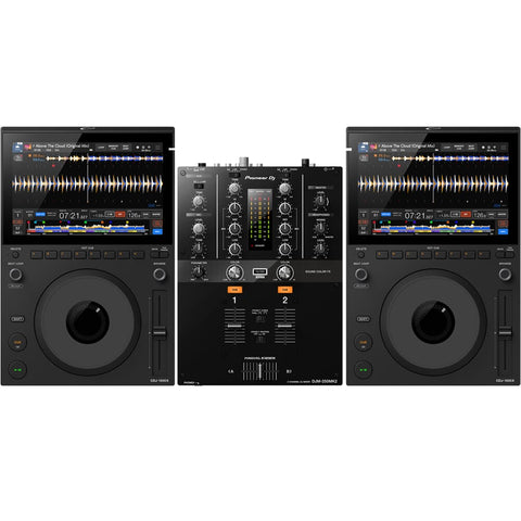AlphaTheta CDJ-1500X DJ Players (Pair) + DJM-250 MK2 Mixer Bundle Deal