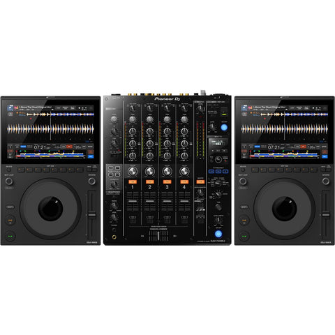 AlphaTheta CDJ-1500X DJ Players (Pair) + DJM-750 MK2 Mixer Bundle Deal