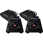 AlphaTheta CDJ-3000X Media Players (Pair) + FREE Official Bags