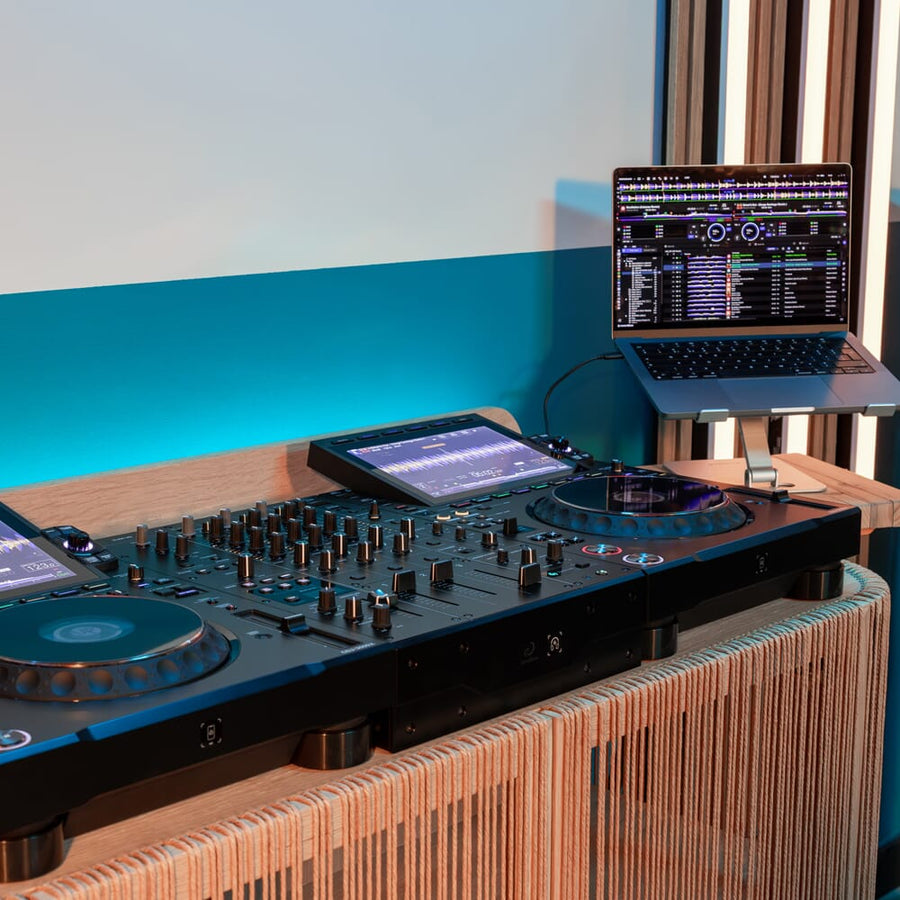 AlphaTheta CDJ-3000X Pair + DJM-V5 3-Channel DJ Mixer