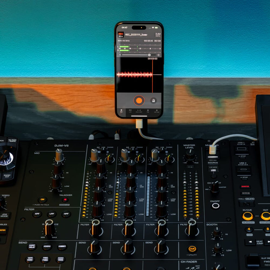 AlphaTheta DJM-V5, 3-Channel Professional DJ Mixer