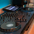 AlphaTheta CDJ-3000X Pair + DJM-V5 3-Channel DJ Mixer