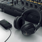 AlphaTheta HDJ-F10-TX Ultra-Low Latency Bluetooth DJ Headphones + HP-TX01 SonicLink Transmitter