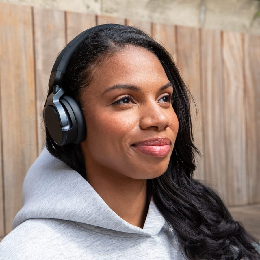 AlphaTheta HDJ-F9 Professional Wireless On-Ear DJ Headphones with SonicLink