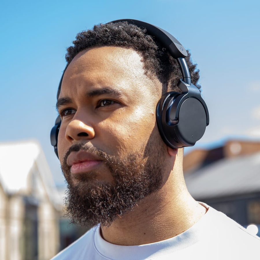 AlphaTheta HDJ-F9 Professional Wireless On-Ear DJ Headphones with SonicLink
