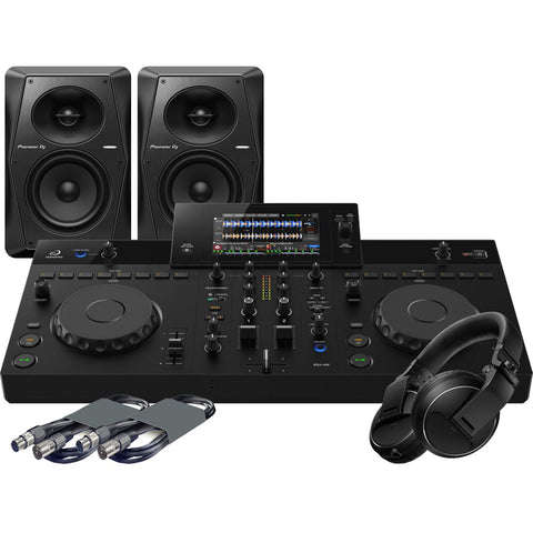 AlphaTheta XDJ-AN Standalone DJ Controller, VM-50 Speakers & HDJ-X5 Headphones Bundle Deal