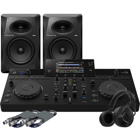 AlphaTheta XDJ-AN Standalone DJ Controller, VM-80 Speakers & HDJ-F10 Headphones Bundle Deal